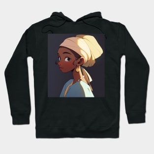 Girl with Earring Hoodie